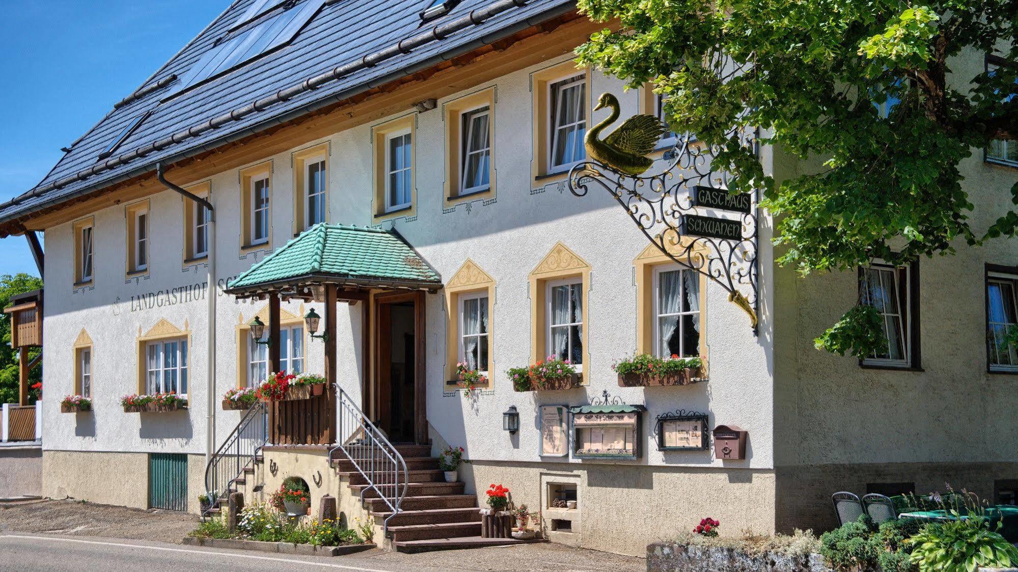 Landgasthof Zum Schwanen Хорнберг Экстерьер фото